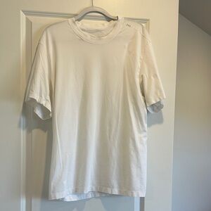 lululemon athletica White Short-Sleeve Shit